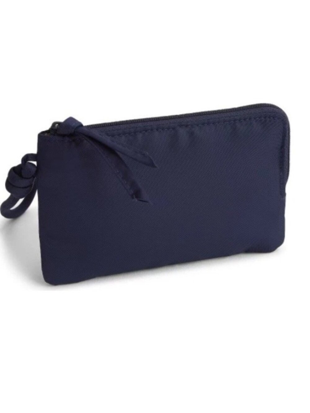 Vera Bradley Womens Nylon Zip Wristlet Peacoat Water Resistant Card Wallet NWT
